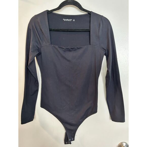 Abercrombie & Fitch Soft A&F Collection Long Sleeve Bodysuit - Picture 2 of 5